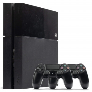 Б.У. Sony Playstation 4 Fat Глянцевая 500Gb  + Dualshock 4